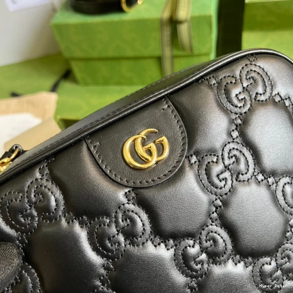 Hyper Peter leather matelassé GG bag shoulder Gucci 0809